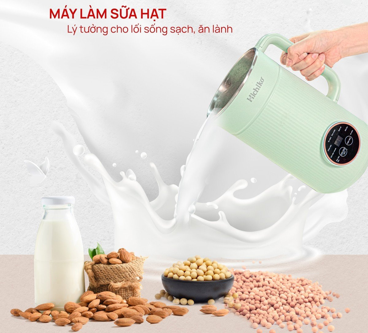 Dung tích máy 1 lít