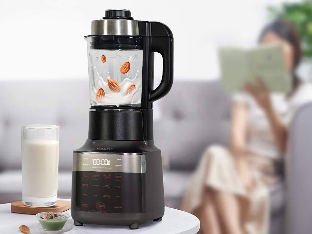 Máy làm sữa hạt Kalite KL990P có khả năng vận hành êm ái