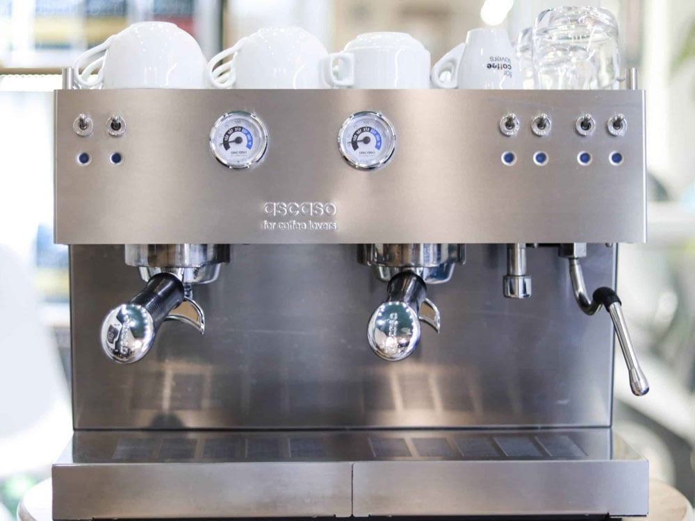 2 tay cầm pha cà phê