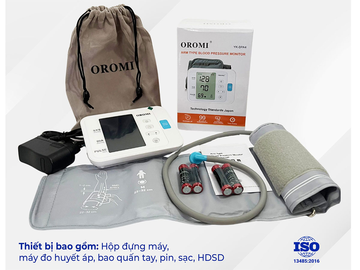 Oromi YK-BPA4 dùng 4 pin AAA