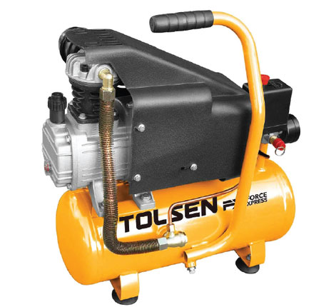 Máy nén khí có dầu Tolsen 73122 có cơ chế vận hành áp suất tự động, thông minh
