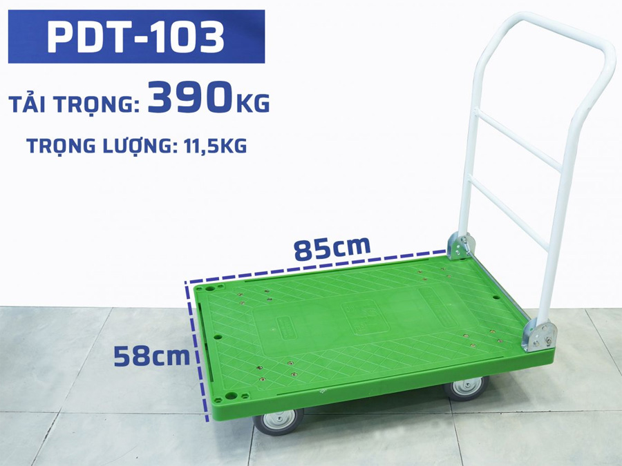 Kích thước xe đẩy hàng