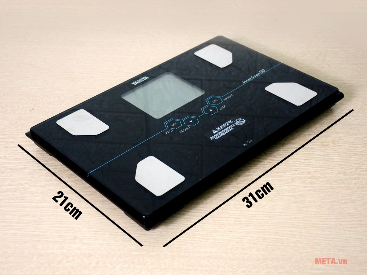 Cân sức khỏe và phân tích cơ thể Tanita BC-313 nhỏ gọn