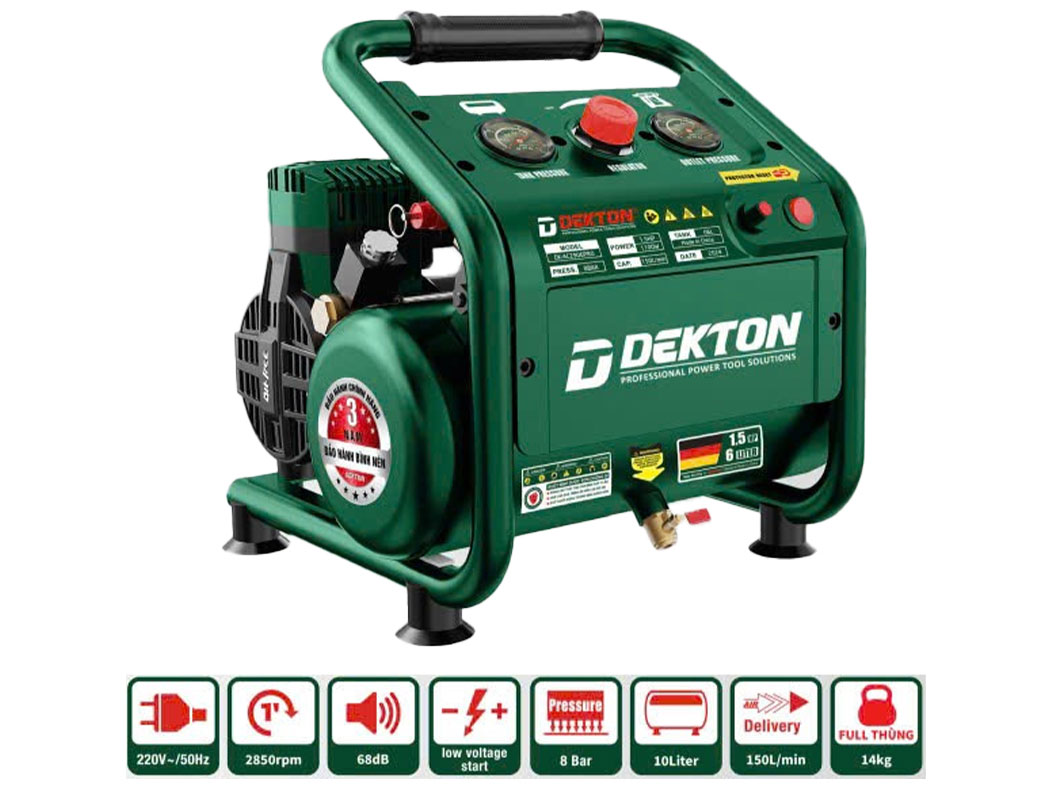 Máy nén khí không dầu Dekton DK-AC2906PRO