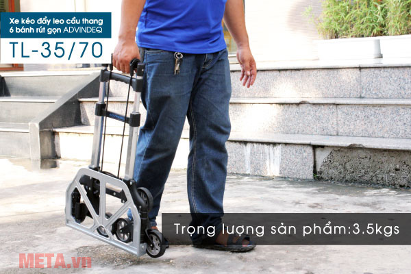 Xe kéo đẩy leo cầu thang Advindeq TL-35/70 dễ xách tay