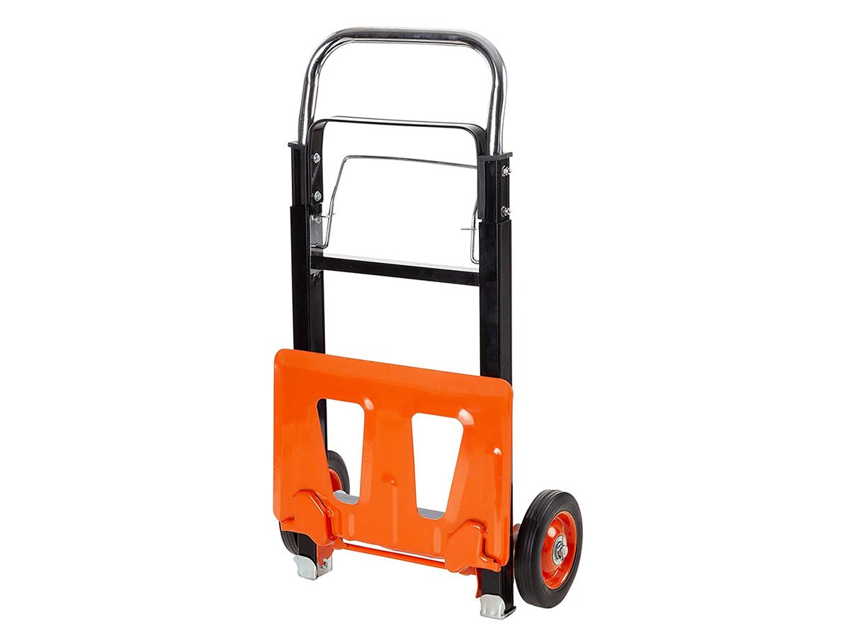 Xe đẩy hàng khi gấp gọn