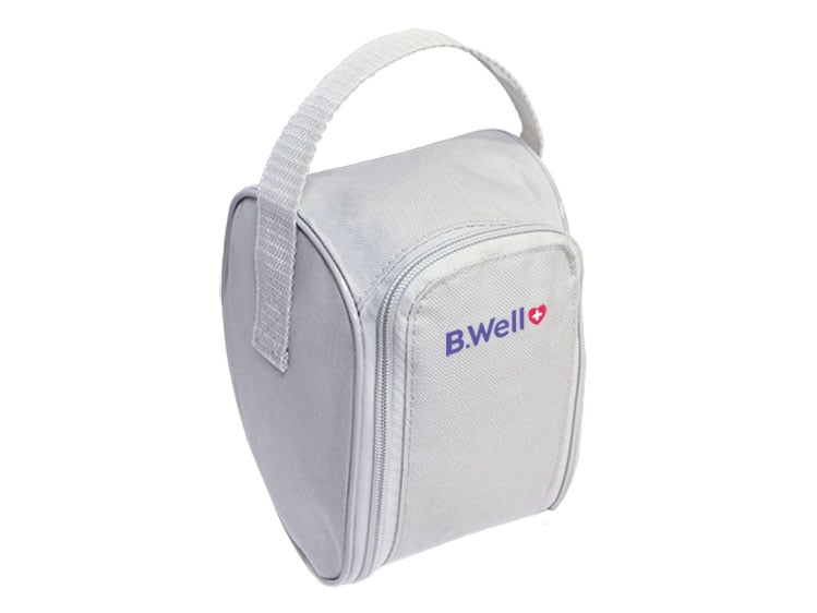 Túi đựng có quai xách tiện cho việc bảo quản máy