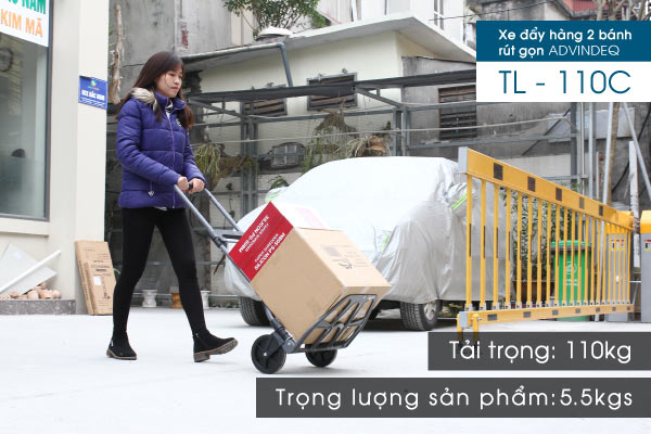 Xe đẩy hàng có tải trọng 110kg