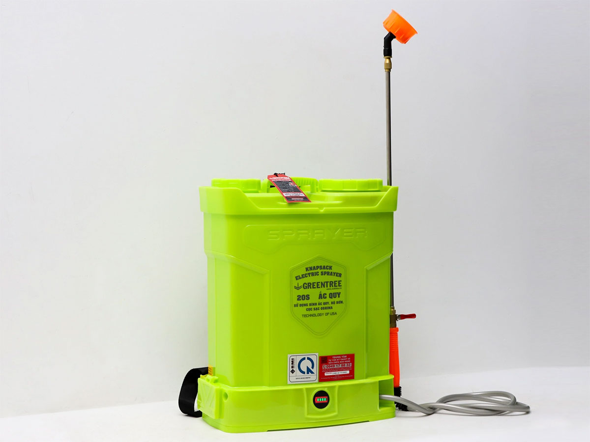 Máy phun thuốc trừ sâu dùng 1 bình ắc quy