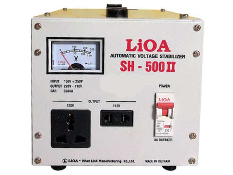 Ổn áp Lioa 0.5 KVA SH-500 II