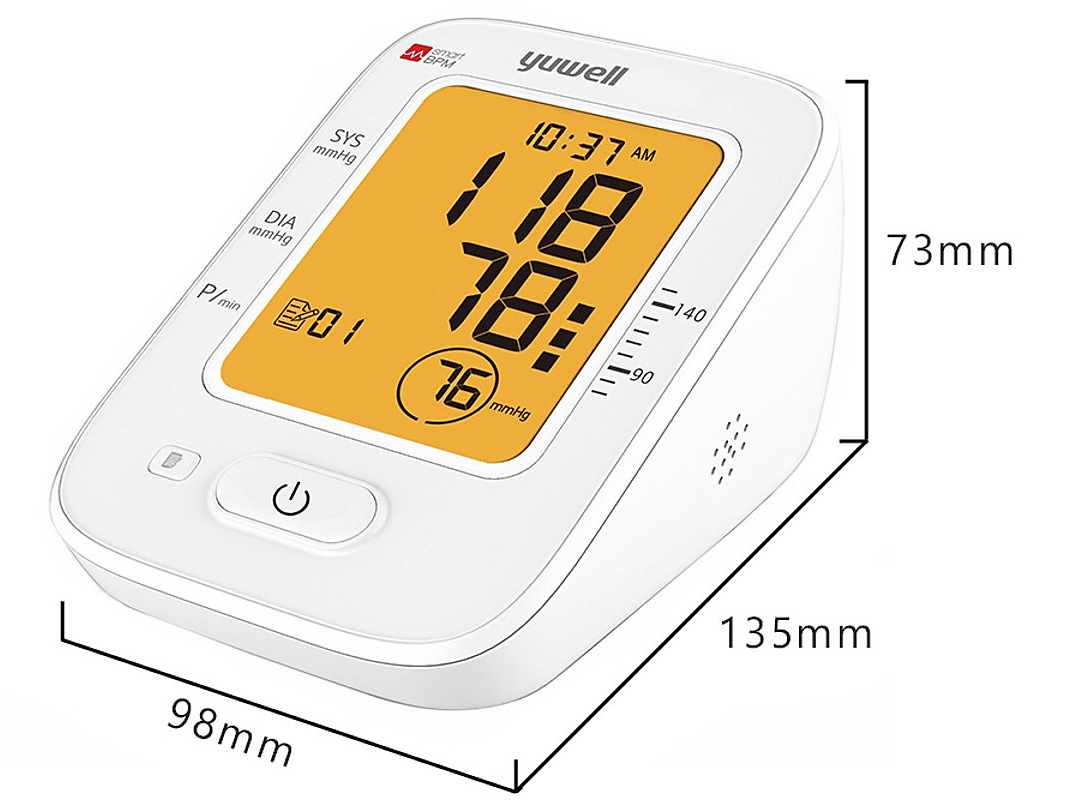 Kích thước máy đo huyết áp