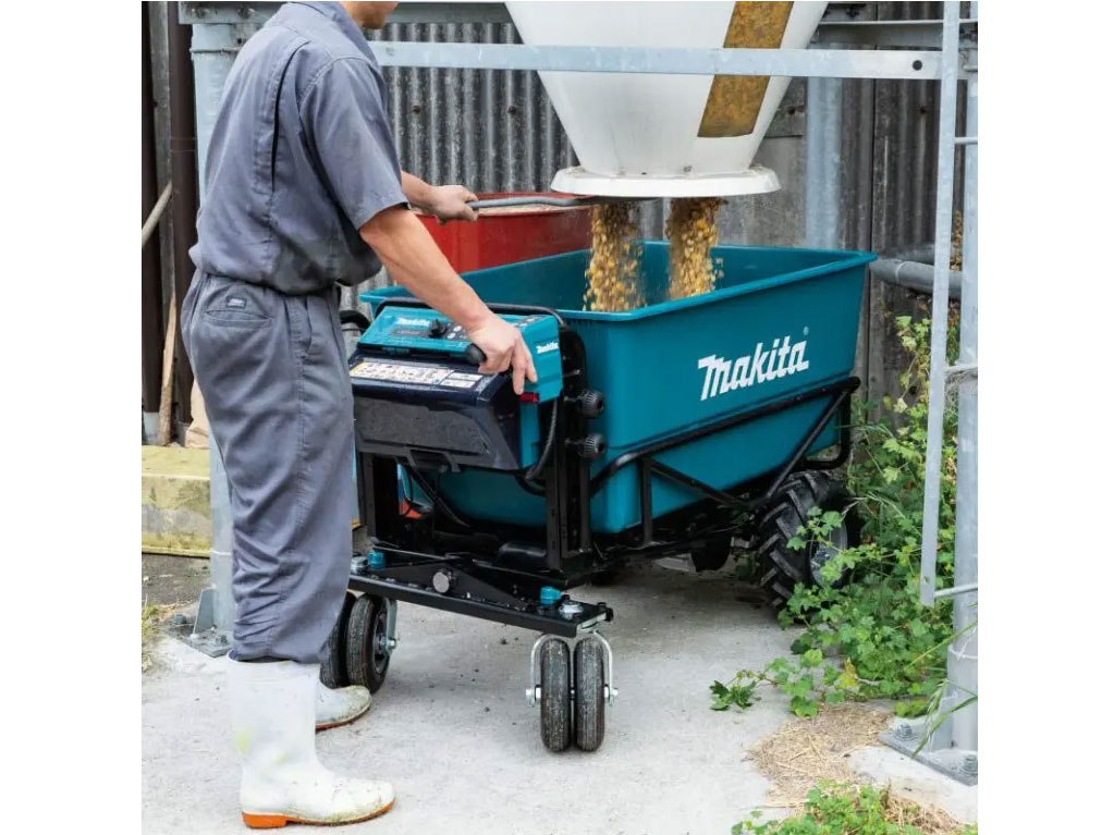 Makita DCU605 có khóa bánh sau