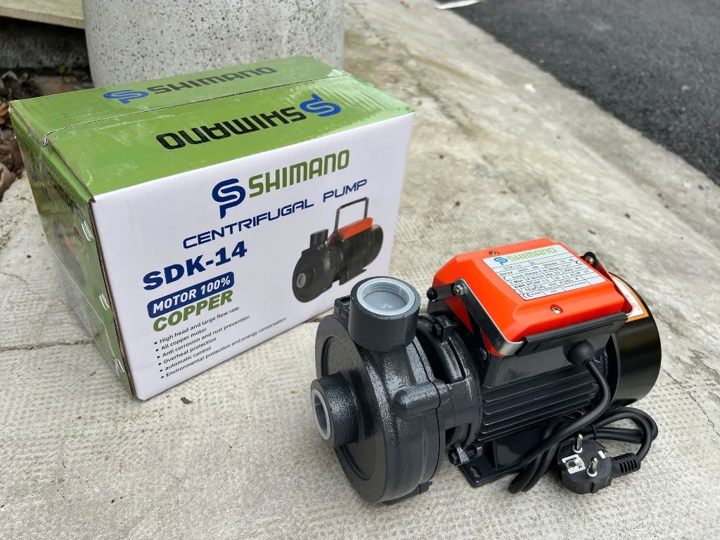 Shimano SDK-14 đẩy cao nước khỏe