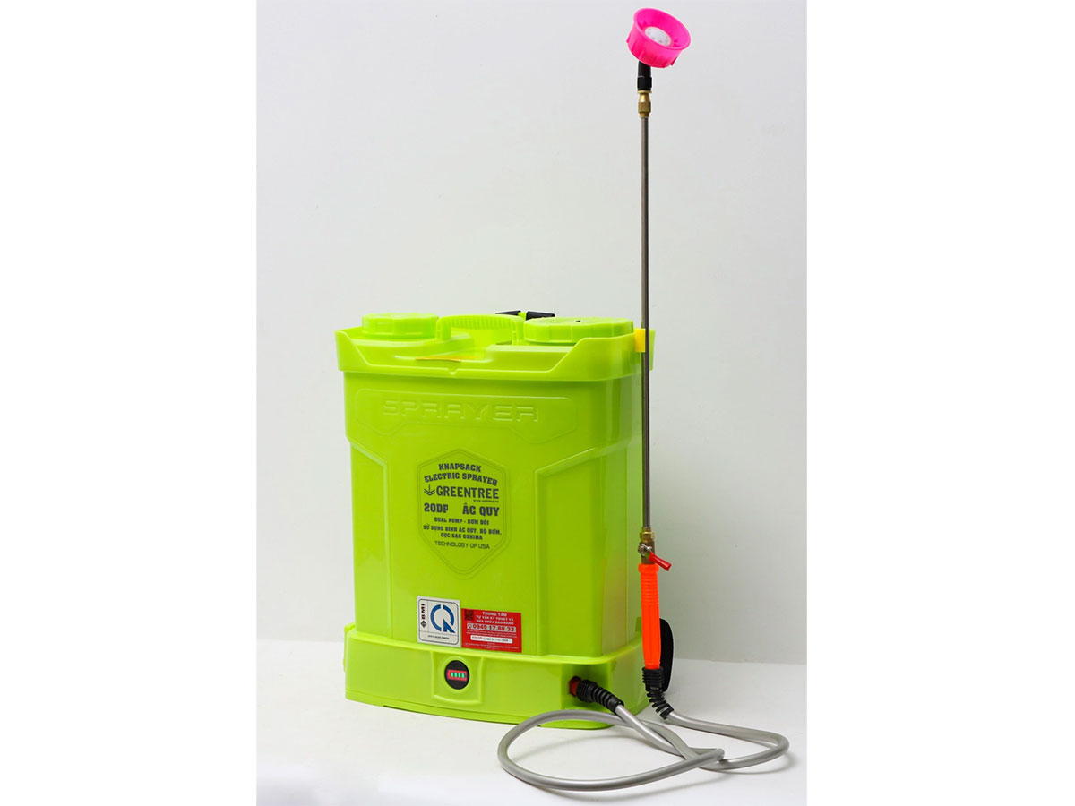 Máy phun thuốc trừ sâu, côn trùng điện Greentree 20DP