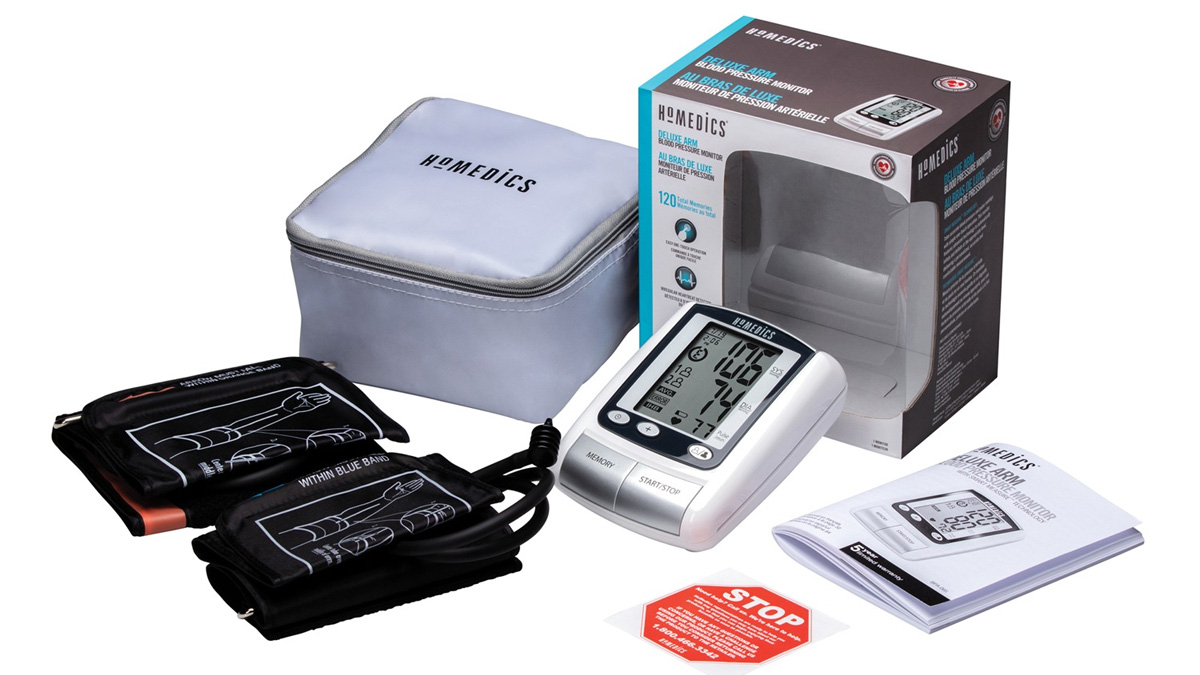 Trọn bộ máy đo huyết áp HoMedics BPA065