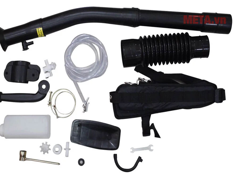 Hình ảnh trọn bộ phụ kiện đi kèm máy