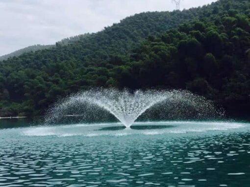 Máy có bề rộng tỏa nước lớn