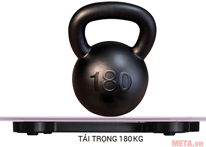 Cân có tải trọng tối đa 180kg