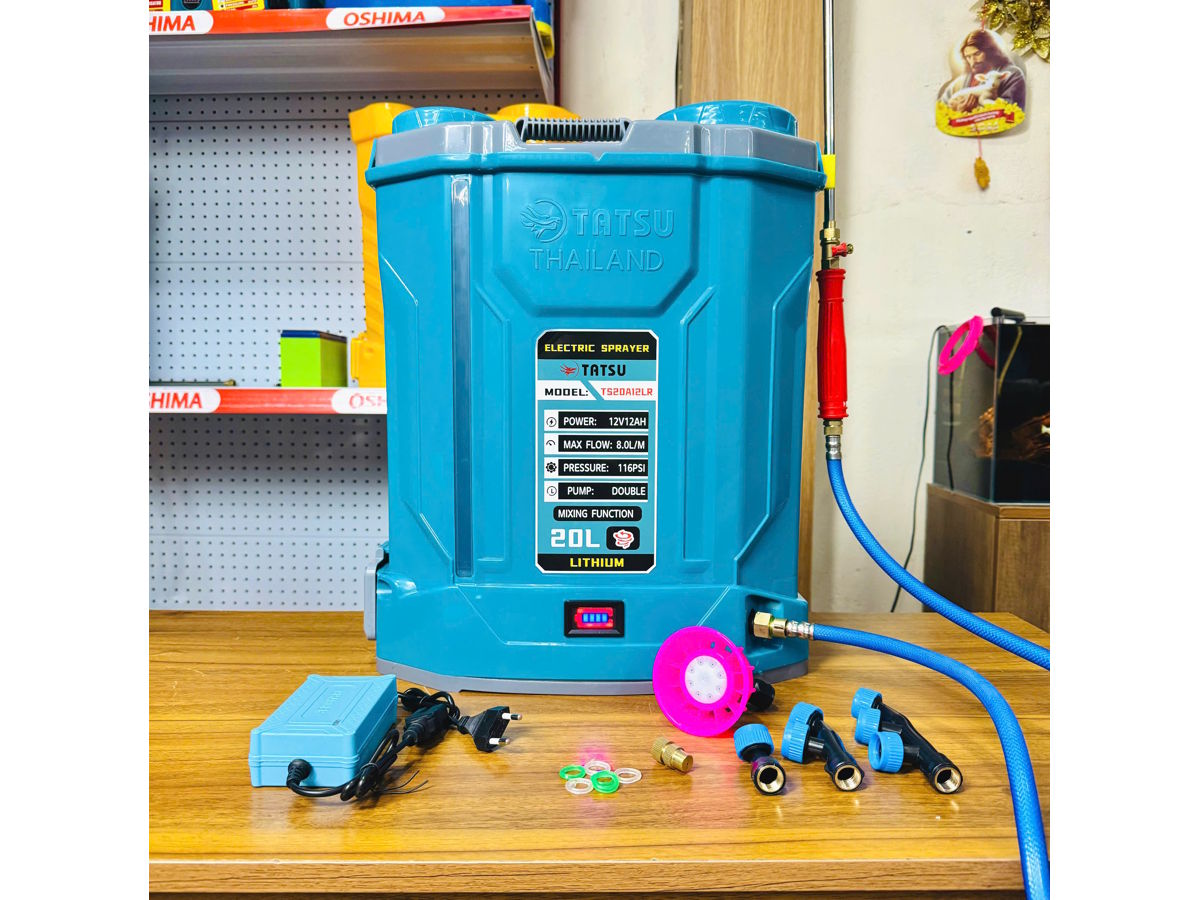 Bình xịt điện Tatsu TS20A12LR