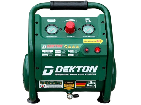 Máy nén khí không dầu có bình chứa 6 lít