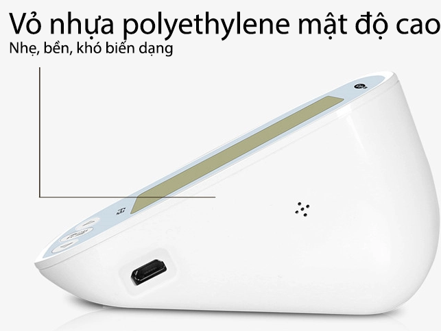 Máy đo huyết áp làm từ vỏ nhựa