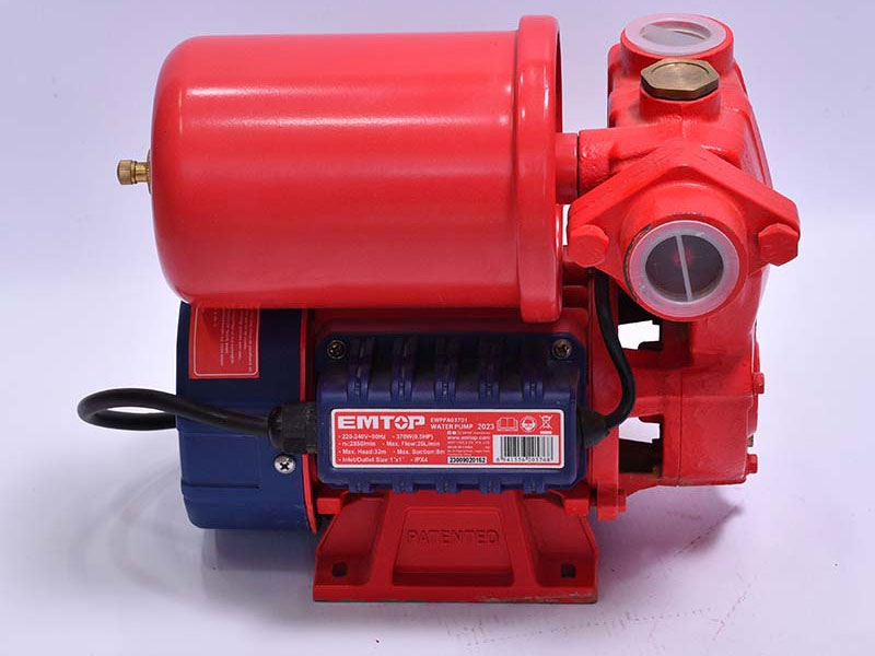 Máy bơm tăng áp Emtop tự mồi nước