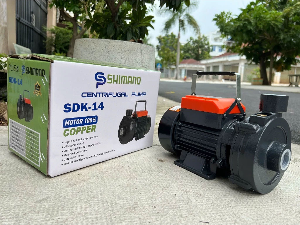 Máy bơm nước ly tâm có lưu lượng nước bơm lớn