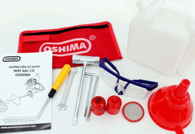 Phụ kiện của máy xạc cỏ