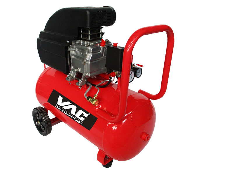 Máy nén khí có dầu VAC VAC2108 2.0HP có bình chứa dung tích 50 lít
