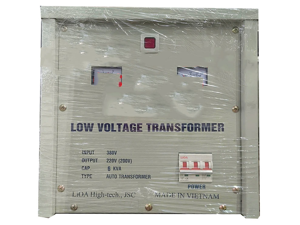 Biến áp đổi nguồn hạ áp 3 pha Lioa 6 KVA 3K600M2YH5YT