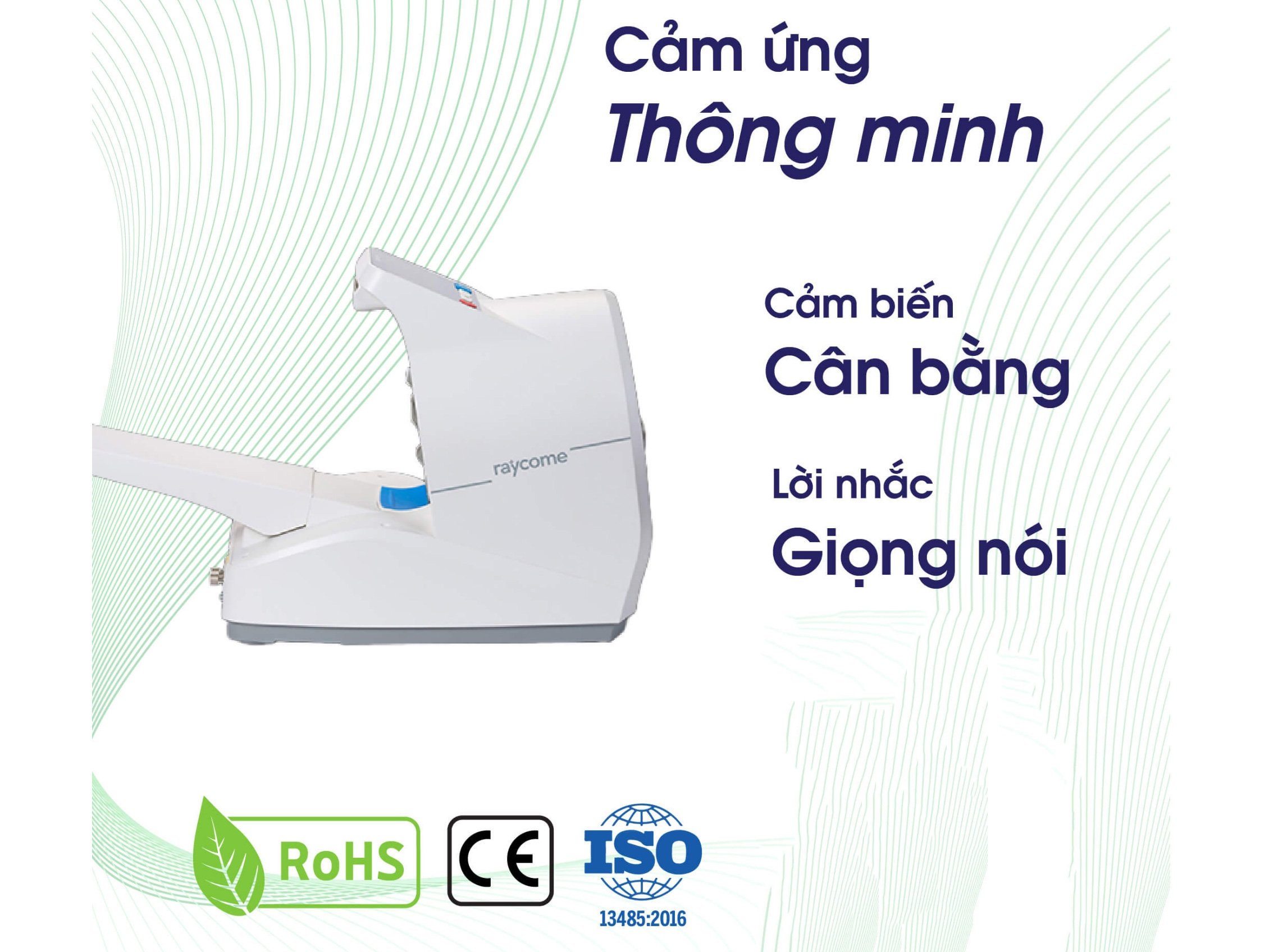 Máy đo huyết áp tự động nhắc nhở bằng giọng nói