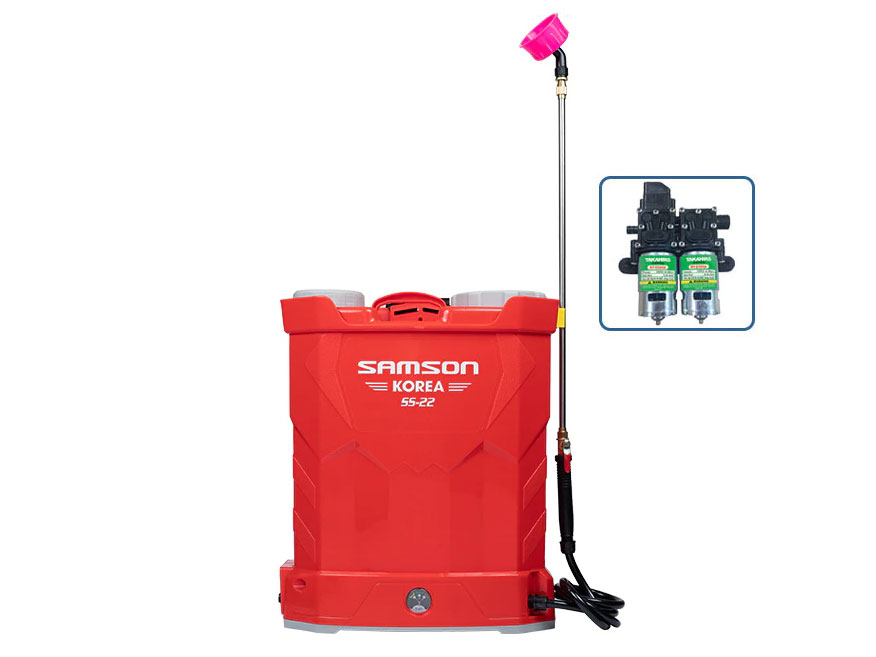 Bình xịt điện dùng bơm đôi