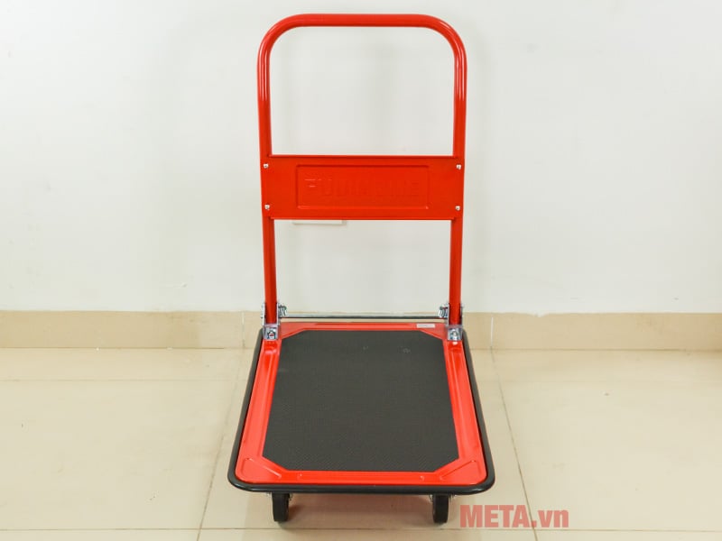 Xe đẩy hàng 4 bánh sàn thép FujiHome HT-415