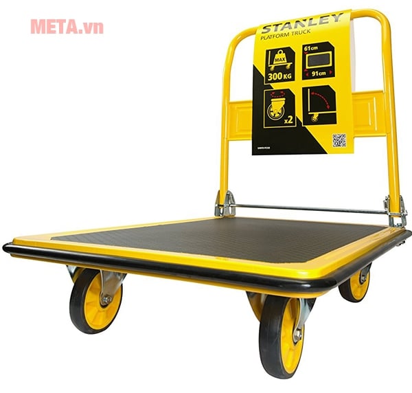 4 bánh xe chắc chắn, xoay trái/phải dễ dàng