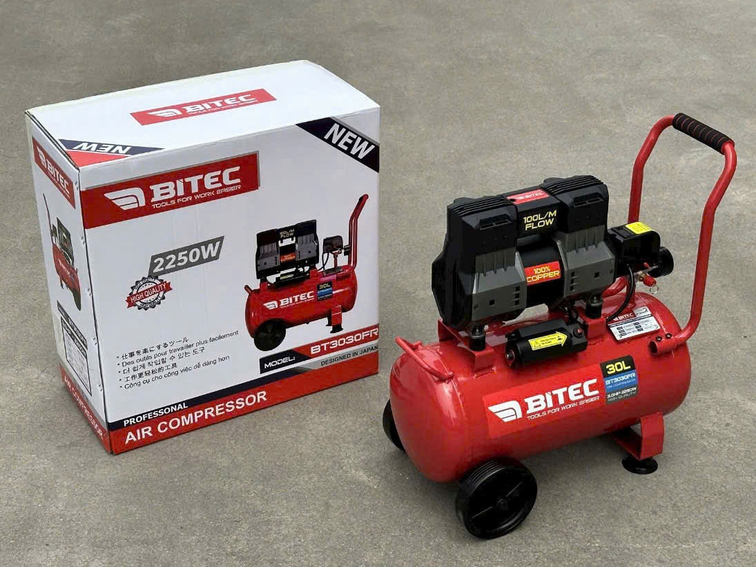 Btec BT3030FR nạp đầy bình khí chỉ hết 58 giây