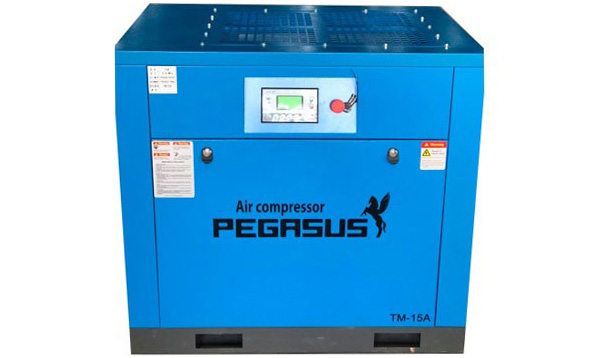 Máy nén khí trục vít biến tần Pegasus 20HP TMBT20A