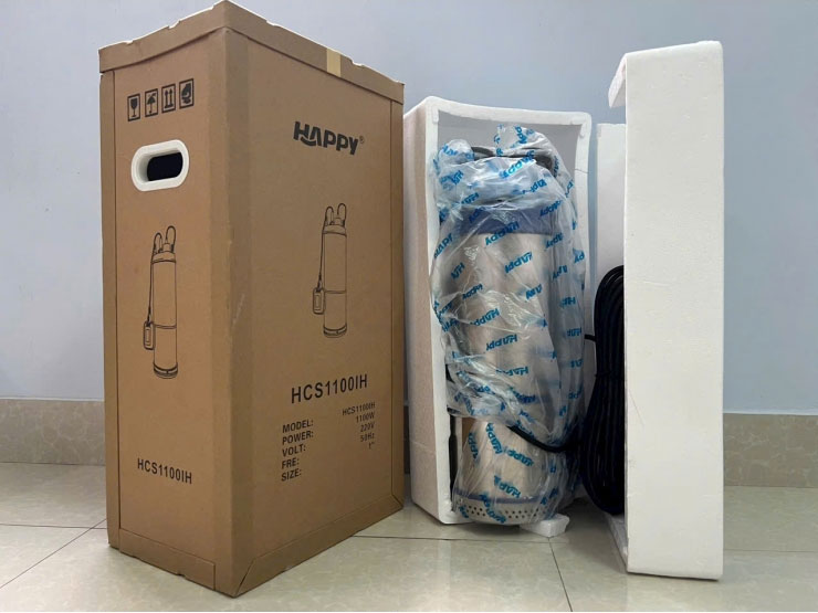 Happy HCS1100IH dùng bơm nước thải