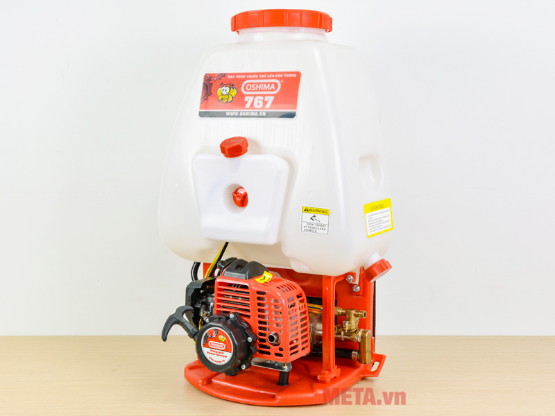 Bình phun xịt Oshima 767 có trọng lượng 10kg