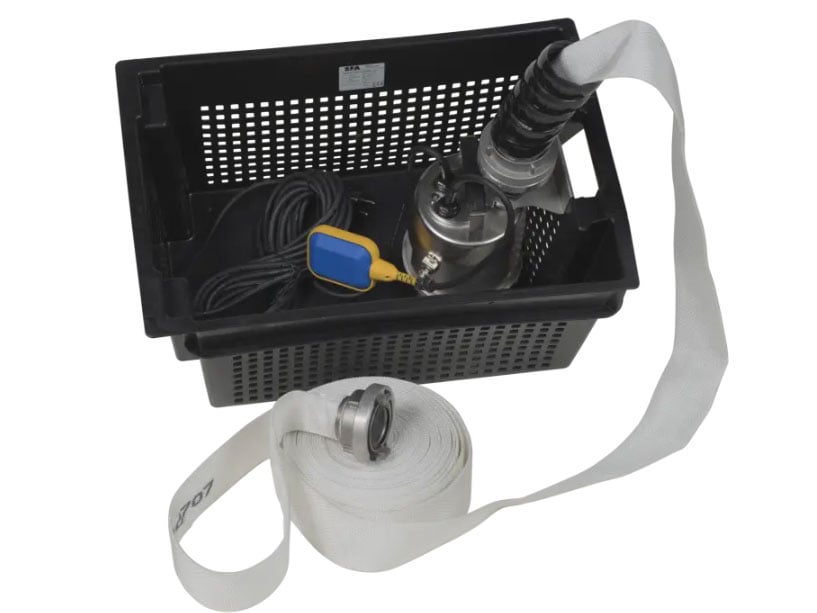 Máy bơm chống lũ SFA Sanisub Steel