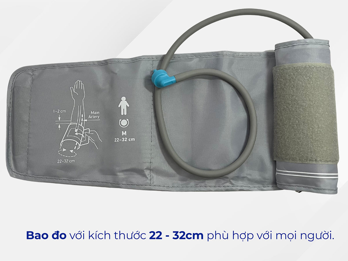 Máy đo huyết áp chỉnh được độ rộng vòng bít
