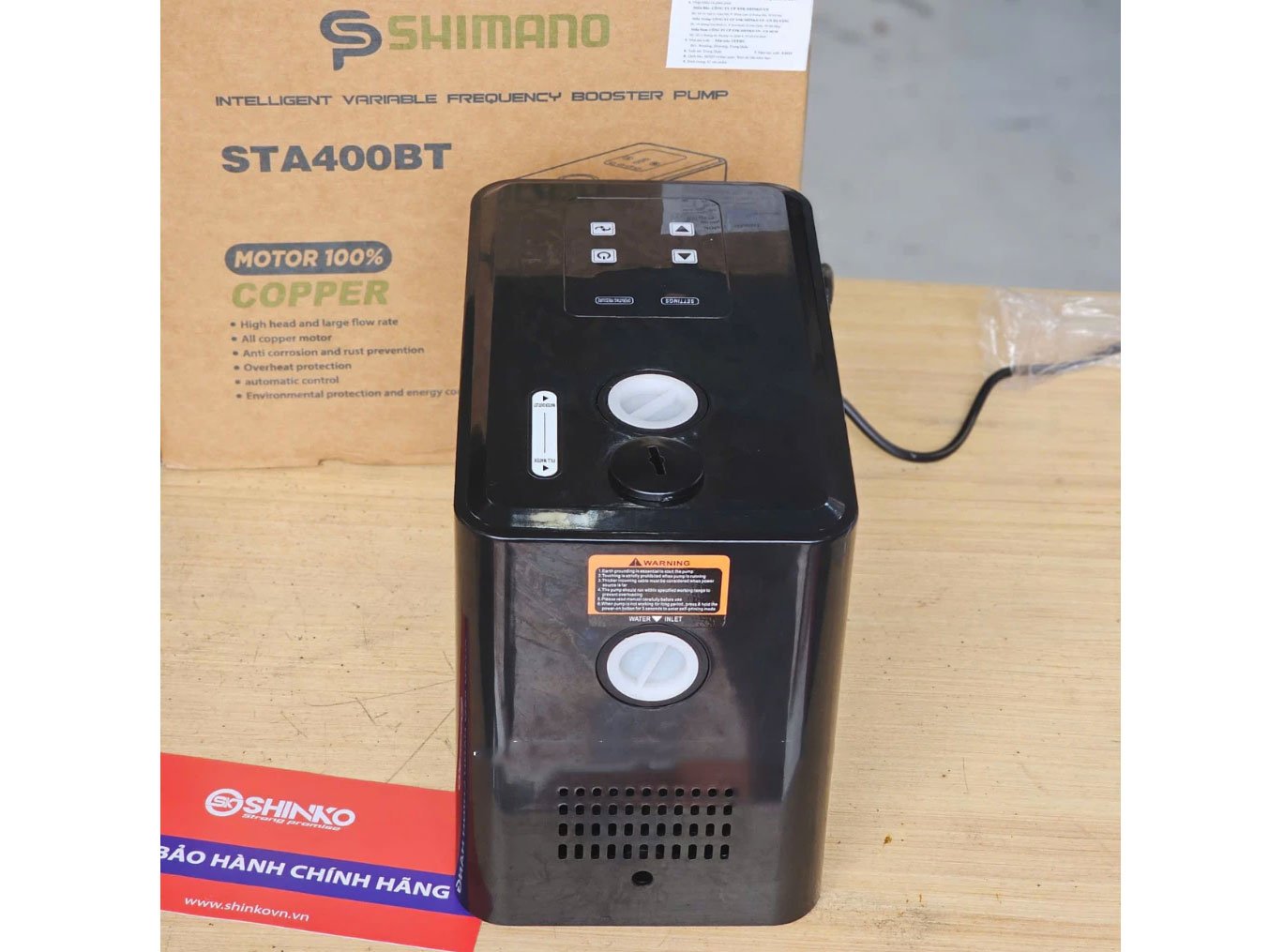 Shimano STA400BT có động cơ vận hành êm