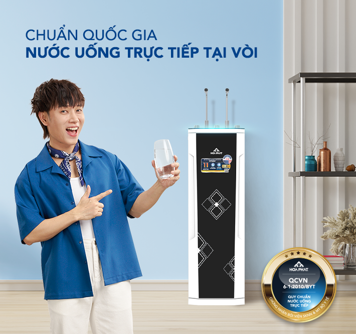 Hòa Phát HPN668 cho ra nguồn nước uống trực tiếp