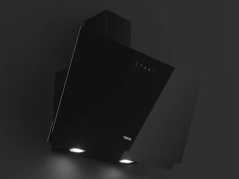 Máy hút mùi áp tường có 2 đèn Led