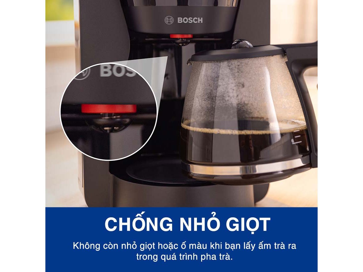 Bosch TKA3M133 có chức năng chống nhỏ giọt