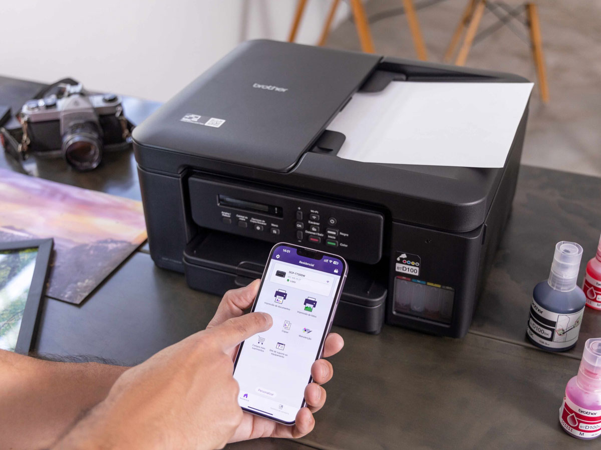 Máy in phun màu Brother cho tốc độ in nhanh
