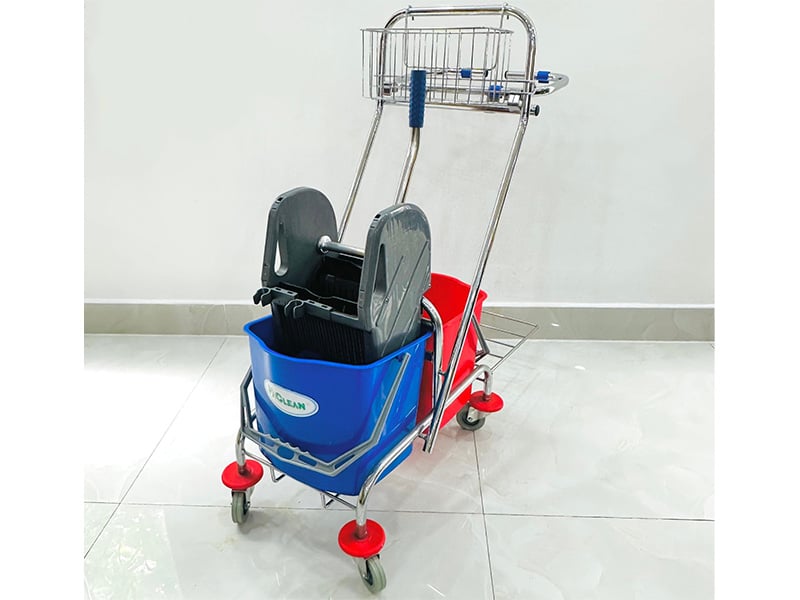 xe vắt nước lau nhà 2 xô