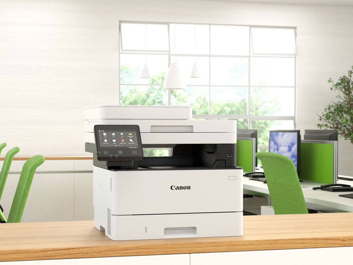 Canon MF455DW có màn hình LCD