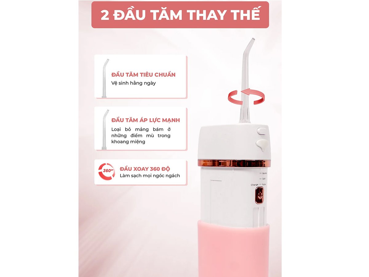 Tăm nước Magic có 2 đầu tăm