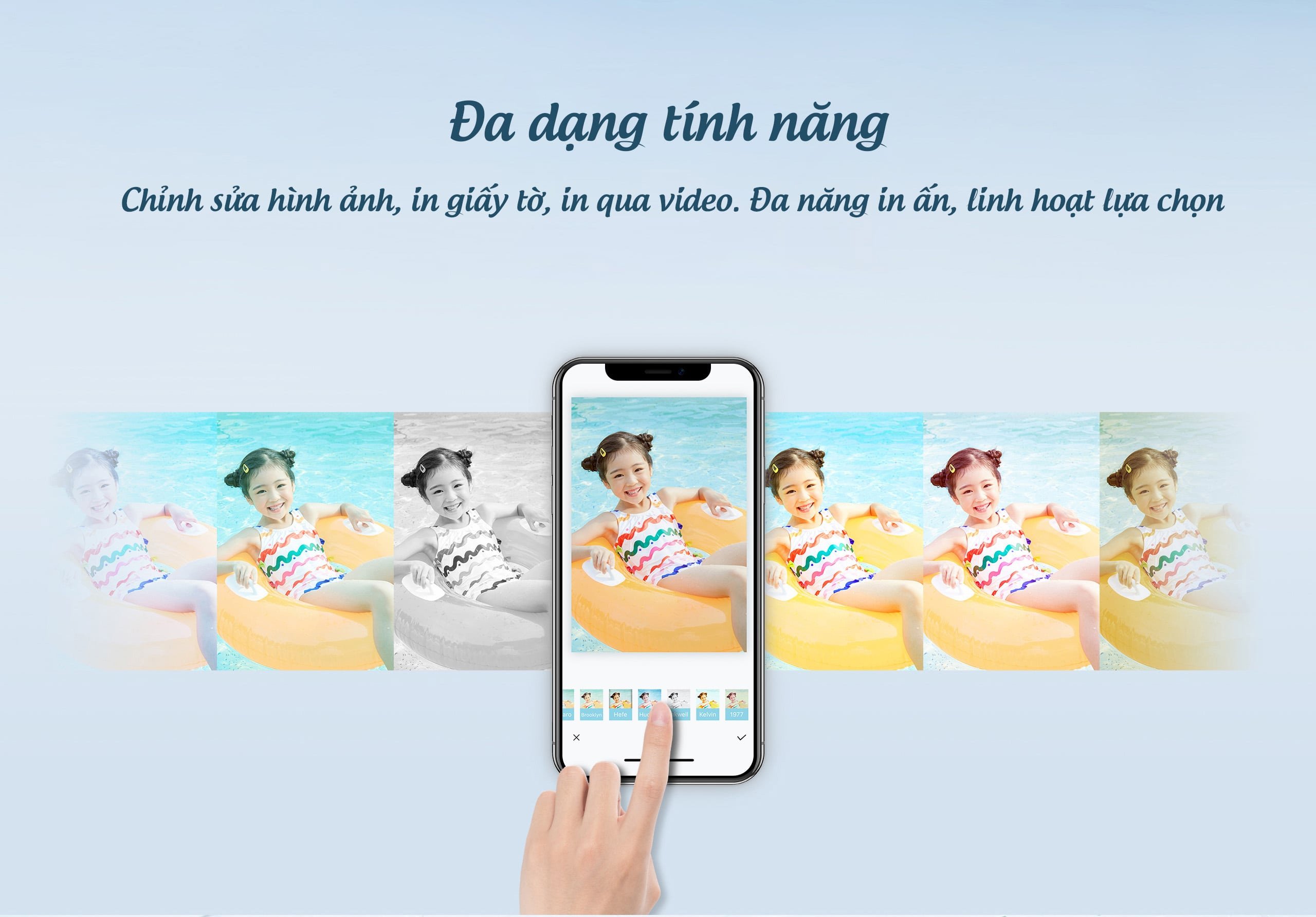 HPRT CP4100 cho phép bạn thoải mái in các kích cỡ khác nhau