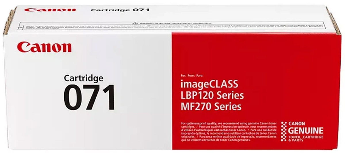 Mực in Canon 071 Black Toner Cartridge
